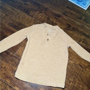 Jumping Beans Tan Kids Long Sleeve Shirt